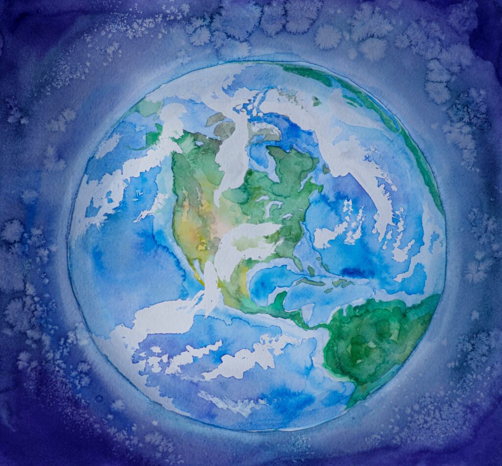 Illustration of planet Earth