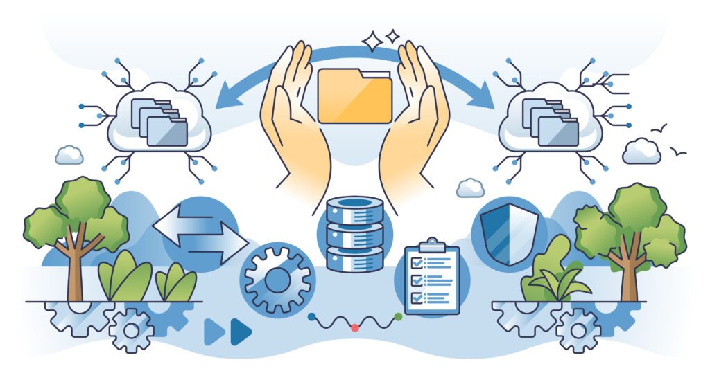 Data Migration Management Header